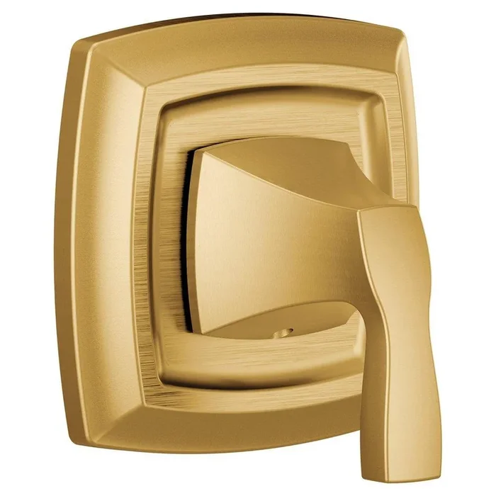 Single Handle Diverter Valve Trim in Brushed Gold
