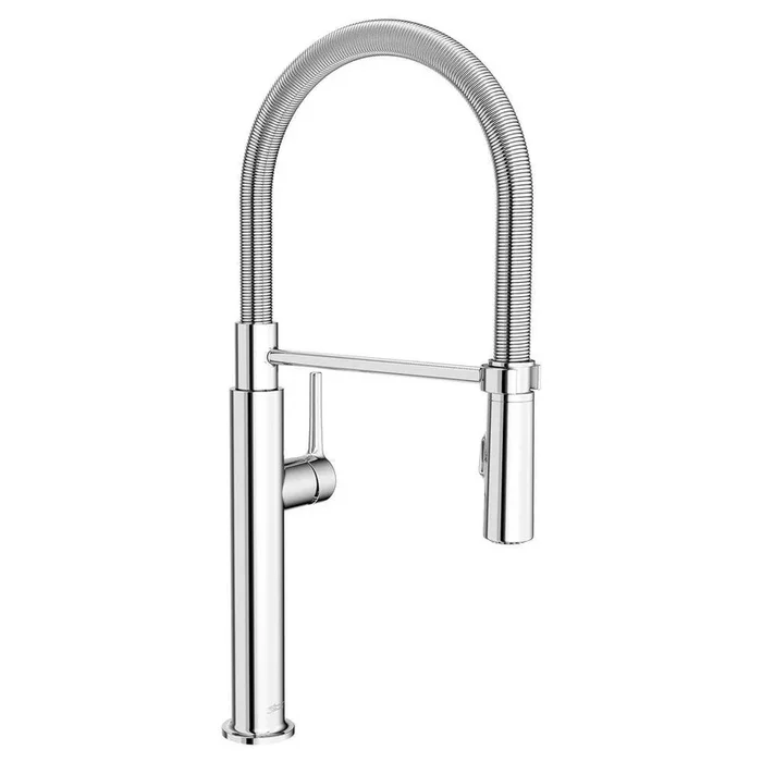 Single Handle Pull Down Kitchen Faucet in Chrome