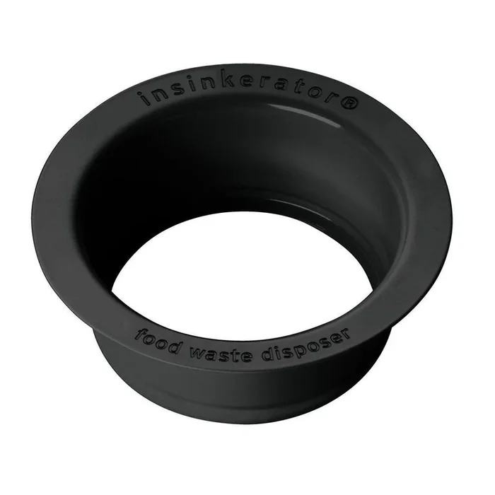 Steel Flange in Matte Black