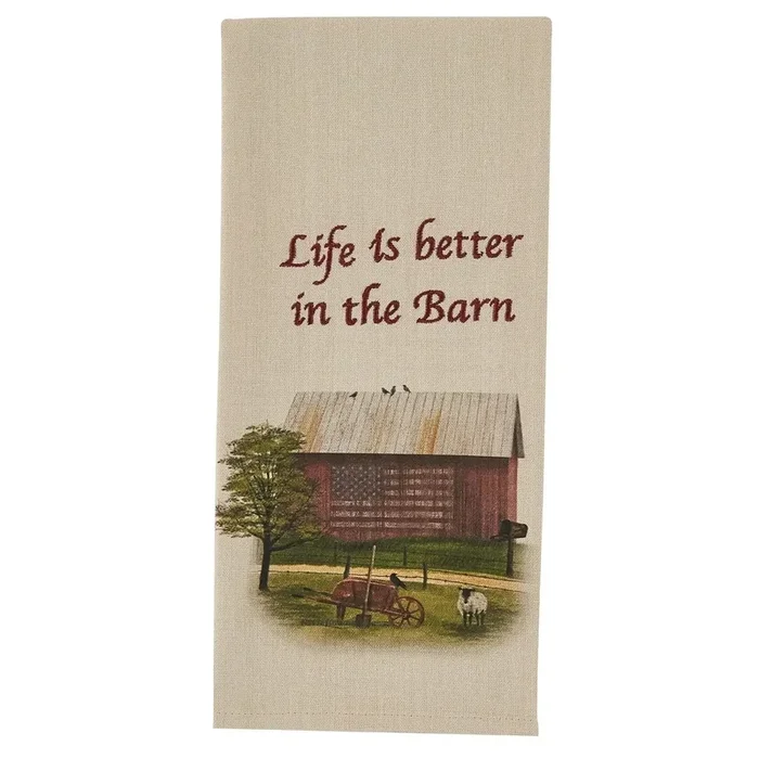 Strofinaccio Life is respectable in the barn