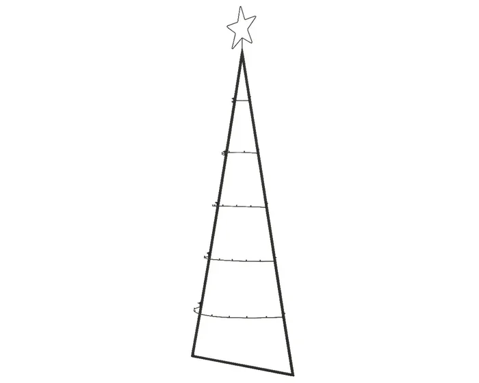 Supporto Con Ganci Forma Albero 60X160 Cm
