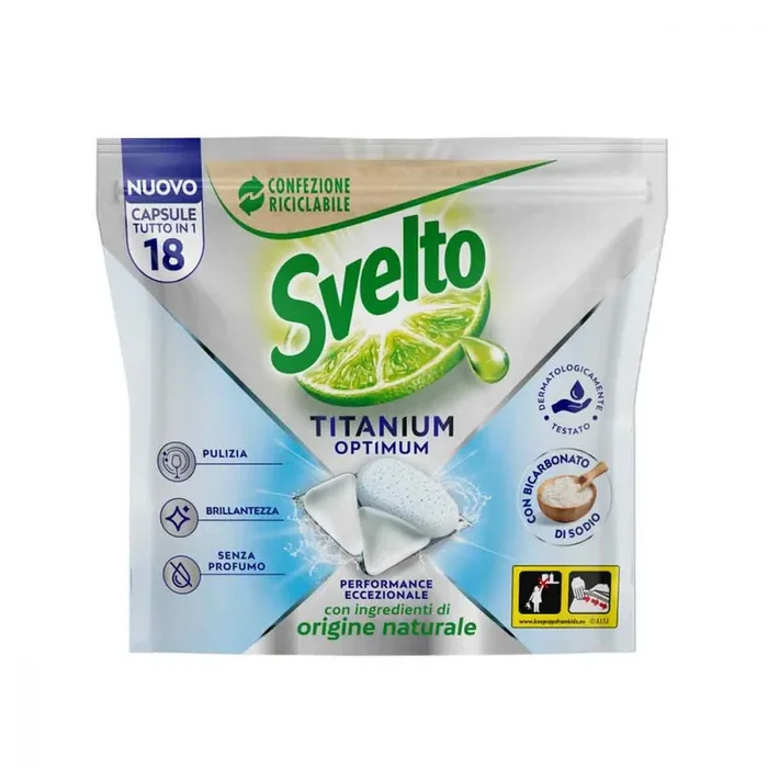 Svelto Tabs Titanium Bicarbonato Pz.18