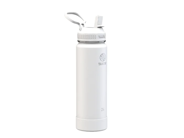 Takeya ACTIVES STRAW INSULATED BOTTLE 24oz / 700ml Arctic (51220)