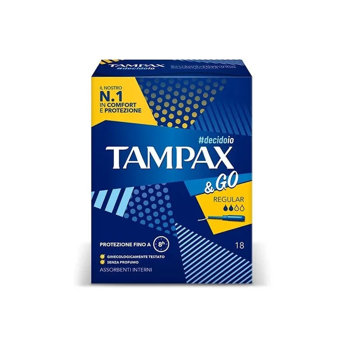 Tampax – Assorbenti regular 18Pz