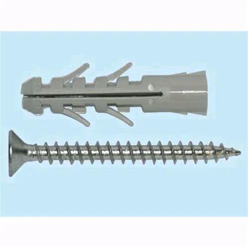 Tasselli con vite Brixo BS 8 V – L. mm. 40 – Punta mm. 8 – vite 5×50 – 50 Pz