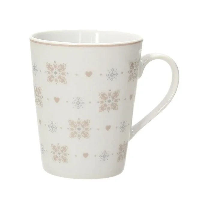 Tazza Con Design Ecru 380cc