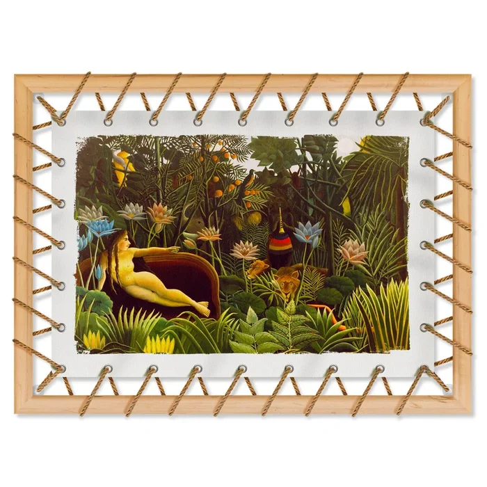 Tensotela 70×95 cm – Henri Rousseau il Sogno