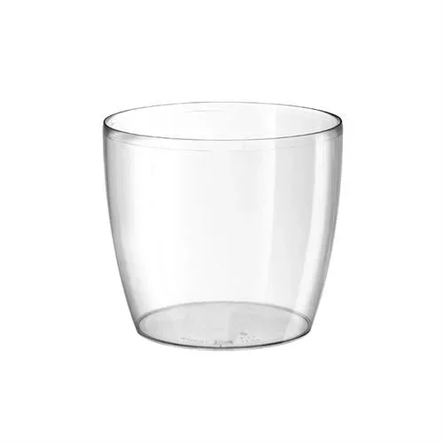 TeraPlast Vaso Madeira Luxy 18 Cm Trasparente