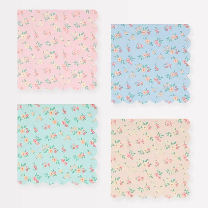 Tovaglioli piccoli Vintage Ditsy (x 16)