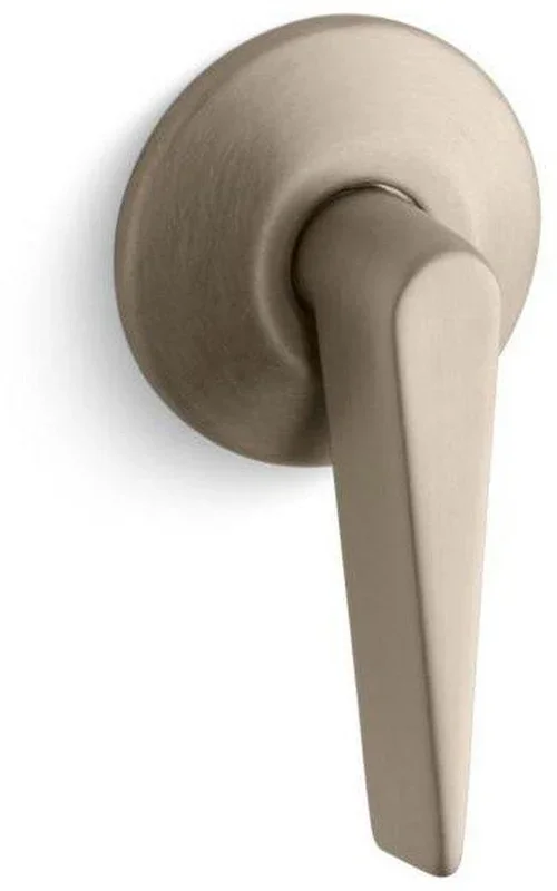 Trip Lever in Vibrant Brushed Bronze