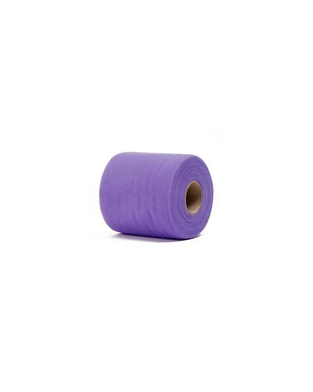 Tulle cm 25 x1 00 mt lilla