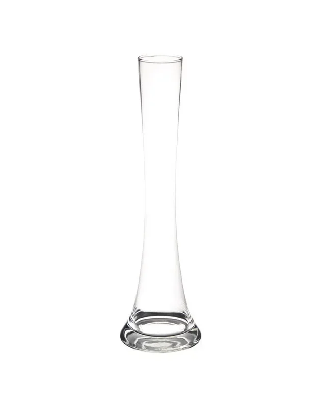 Vasetto Monofiore in Vetro Trasparente – Diametro 3 cm x Altezza 40 cm