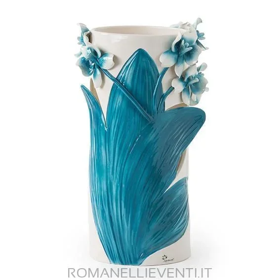 Vaso decoro orchidea