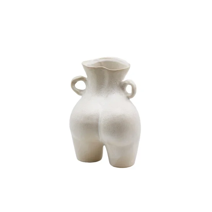 Vaso in ceramica bianca – Chakra Booty
