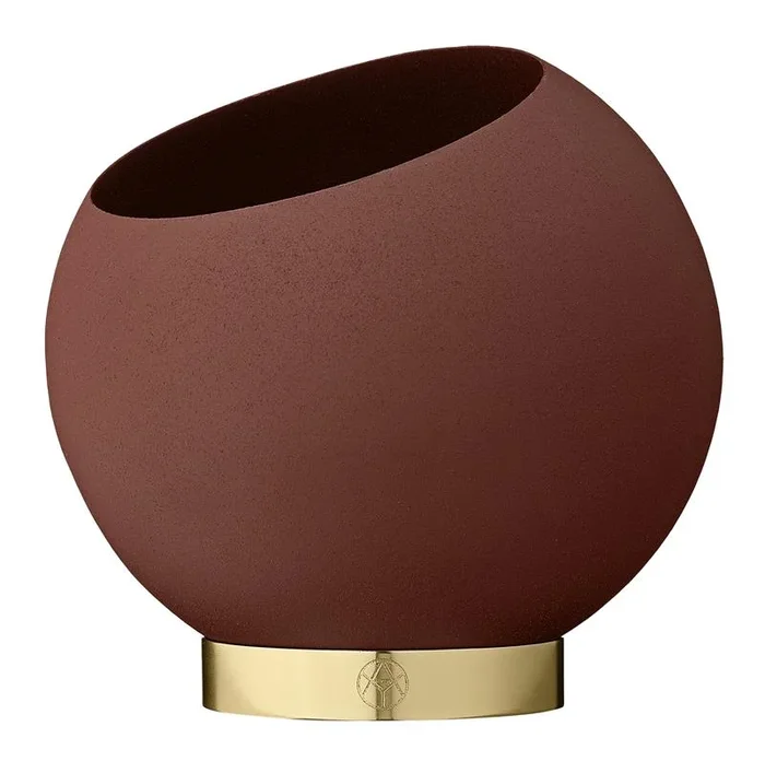 Vaso per fiori GLOBE Ginger Bread Ø17
