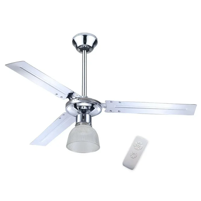 Ventilatore da soffitto con luce e telecomando