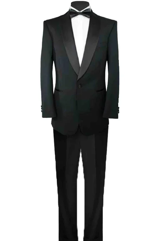 Vestito uomo Smoking sciallato taglia 60