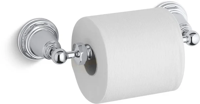Wall Mount Toilet Tissue Holder in Polished Chrome