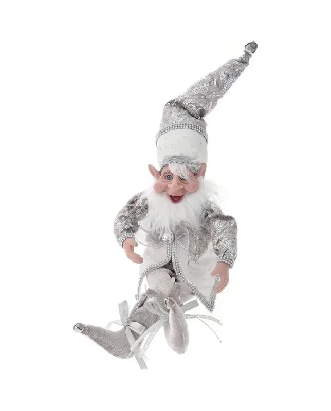 Xmas Champange Fat Elf 40Cm