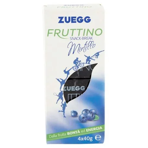 ZUEGG FRUTTINO MIRTILLO 4X40 GR